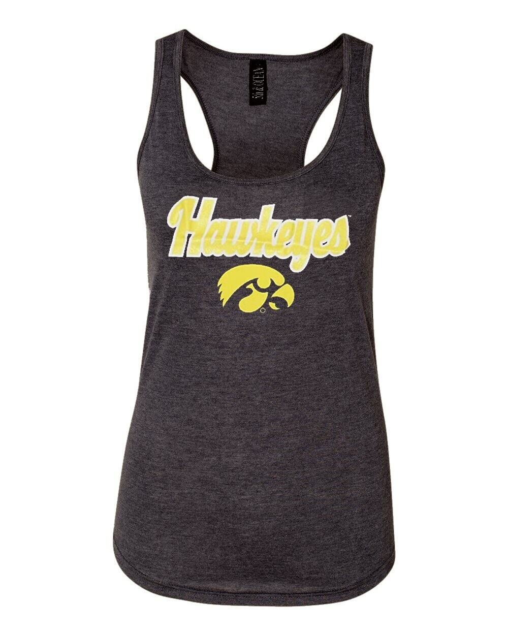 Iowa Hawkeyes 5th & Ocean NCAA Women's Bi Blend Jersey Tank Top